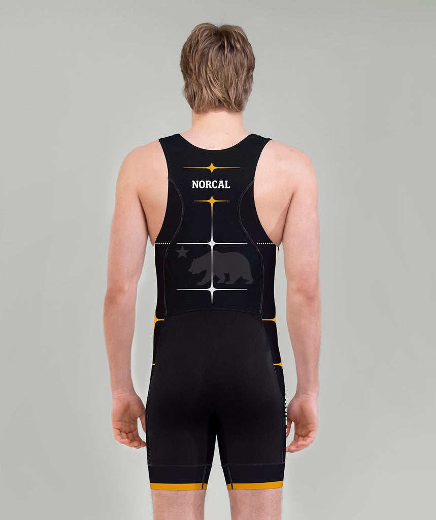 Men's Norcal Pro Unisuit - Black/Yellow
