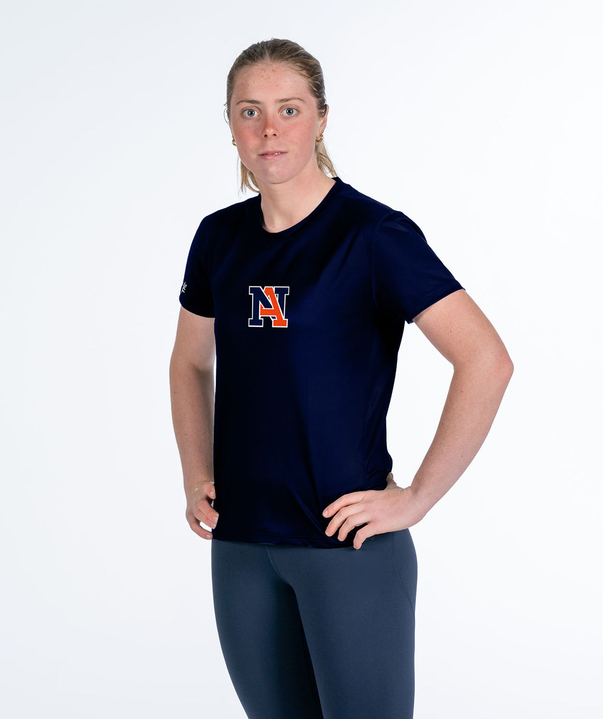Women's Norfolk Academy Performance T-Shirt SS - Navy