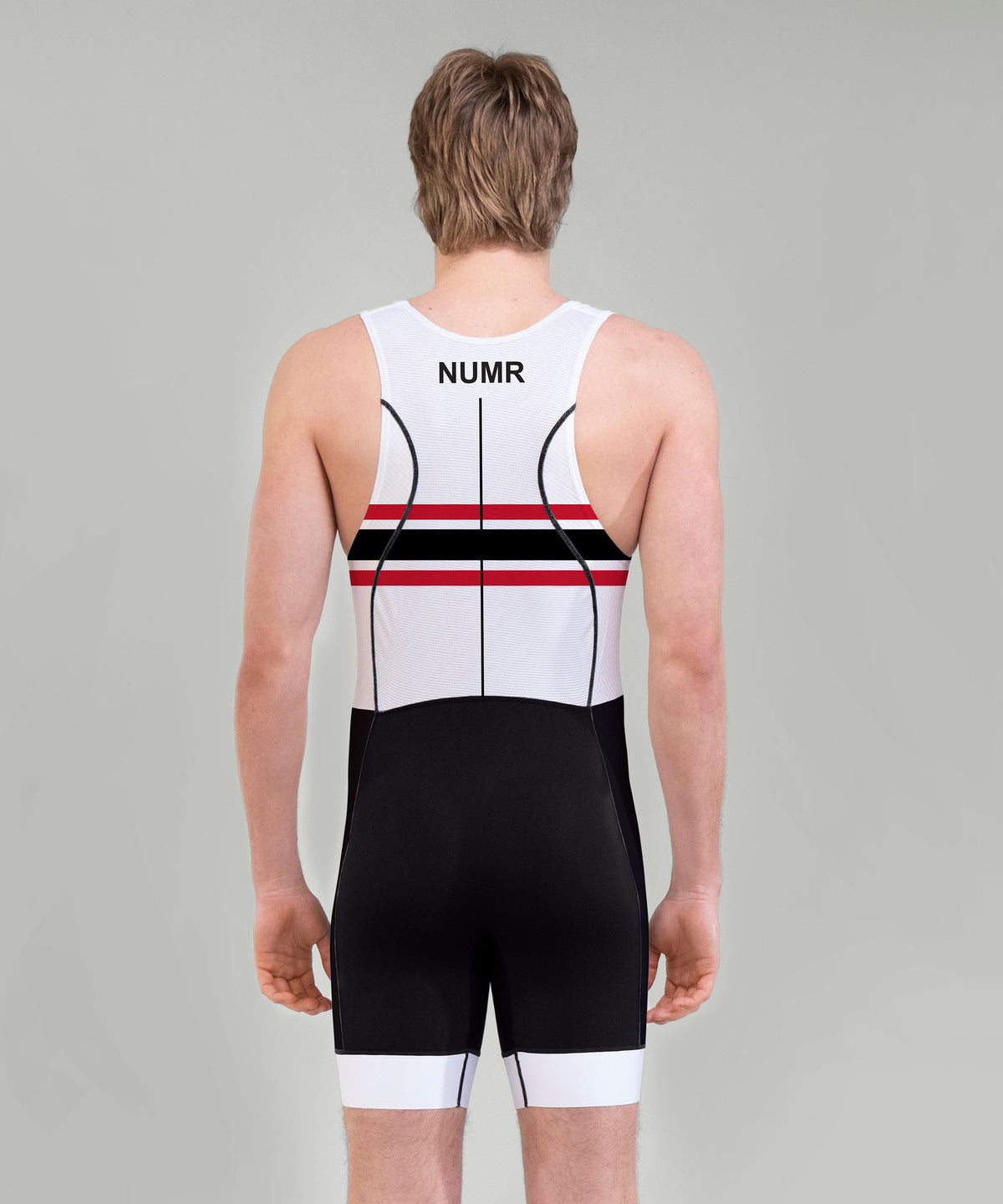 Men's Northeastern University Pro Unisuit - Red/White