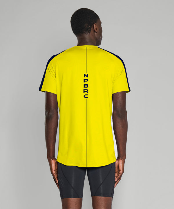 Men's North Palm Beach Rowing Training T-Shirt SS - Neon Yellow