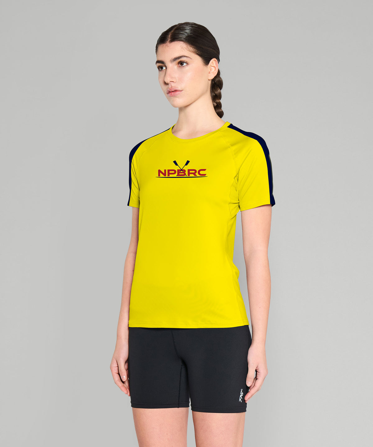 Women's North Palm Beach Rowing Training T-Shirt SS - Neon Yellow