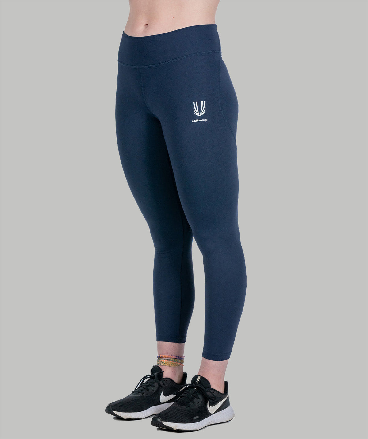 Women's 776BC x USRowing Active Tight 01 - Navy