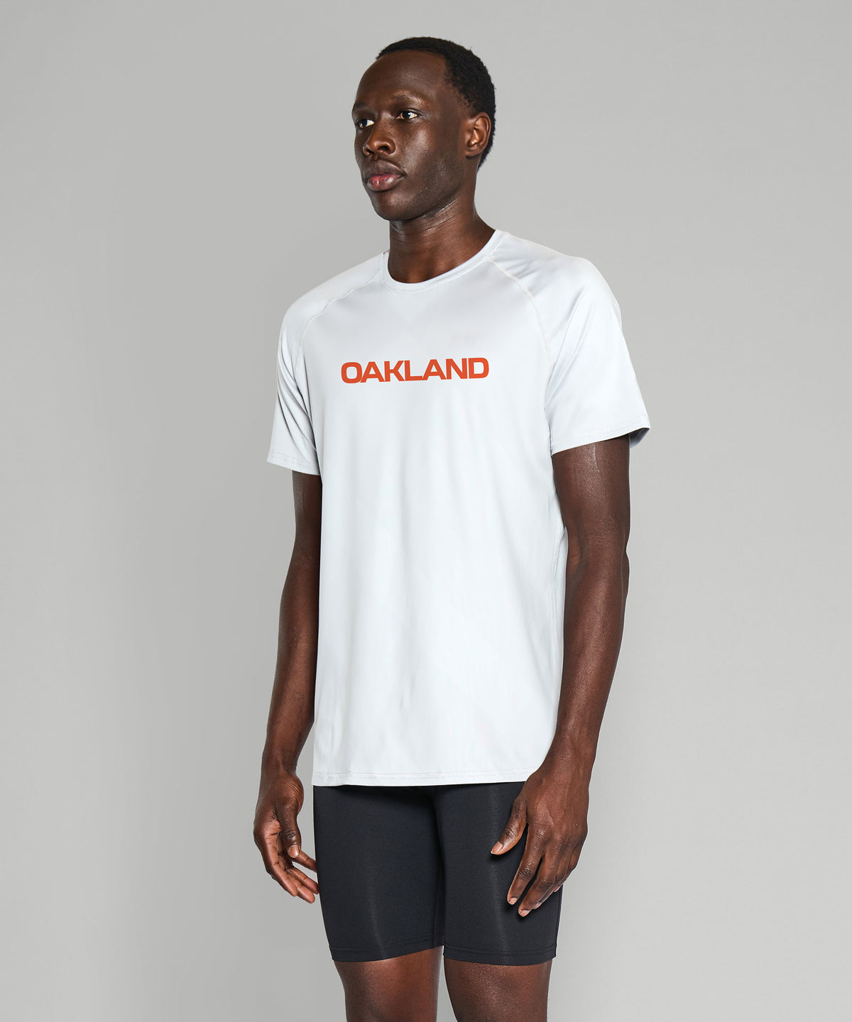 Men's Oakland Strokes Training T-Shirt SS - White