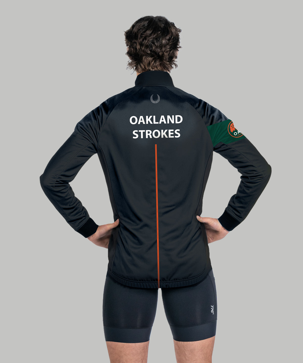 Men's Oakland Strokes Shield Jacket - Black