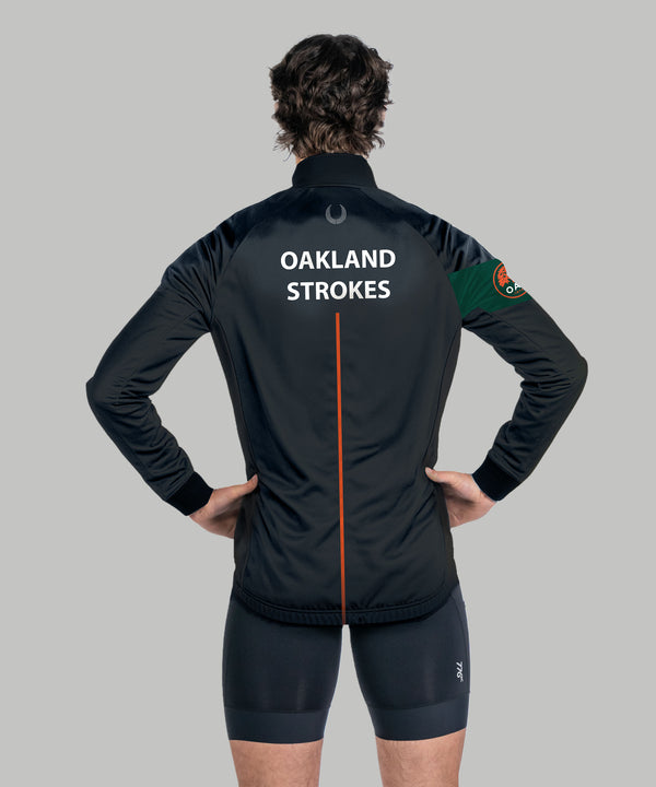 Men's Oakland Strokes Shield Jacket - Black