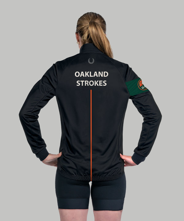 Women's Oakland Strokes Shield Jacket - Black