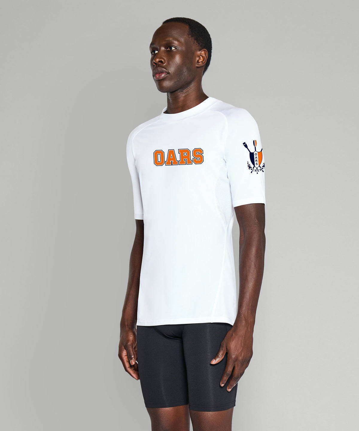 Men's Oars Base Layer SS - White