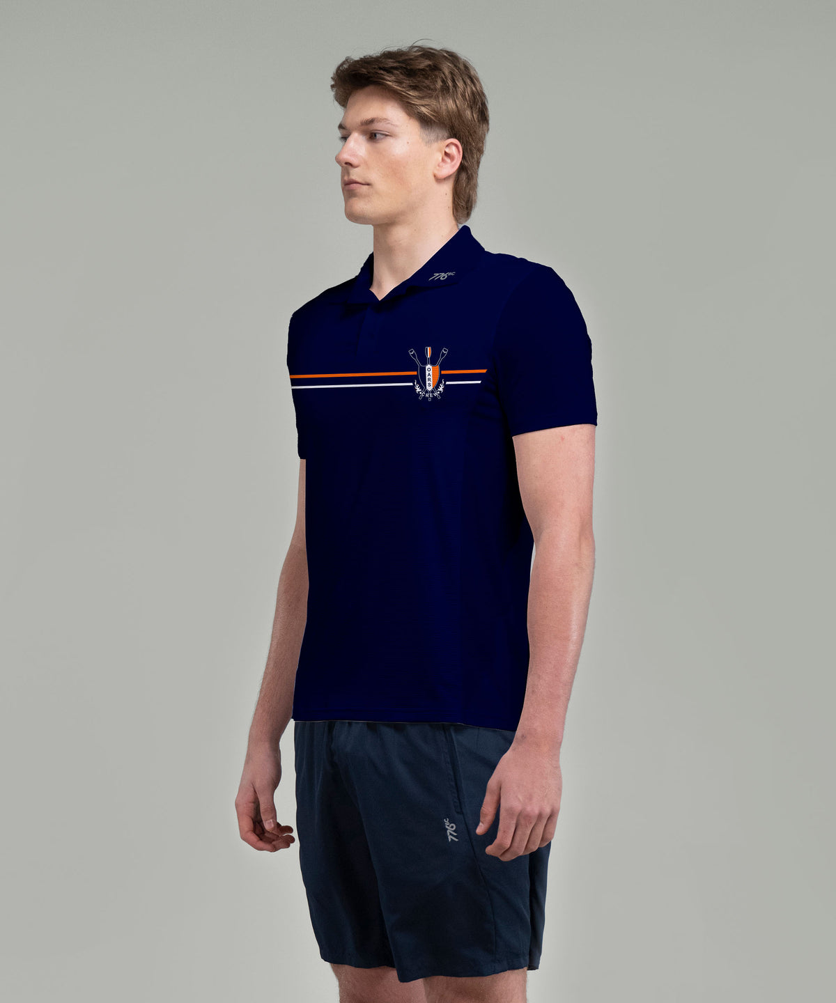 Men's Oars Polo SS - Navy
