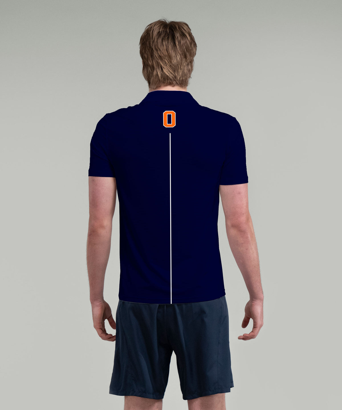 Men's Oars Polo SS - Navy