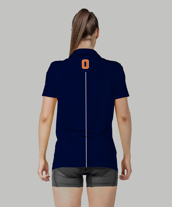 Women's Oars Polo SS - Navy