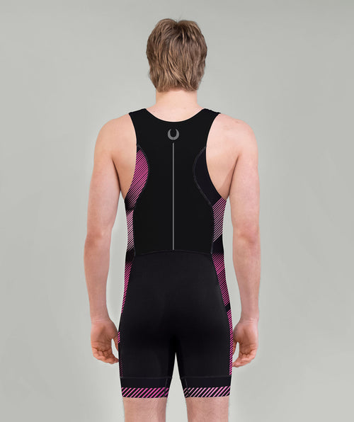Men's 776BC Pro Unisuit - Black/Vivid Pink