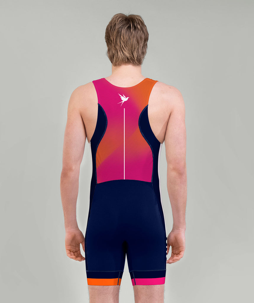 Men's OKC Riversport Pro Unisuit - Navy/Pink