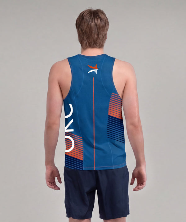 Men's OKC Riversport Performance Tank - Blue