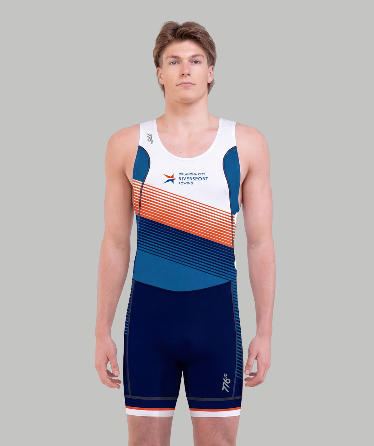 Men's OKC Riversport Pro Unisuit - White/Navy
