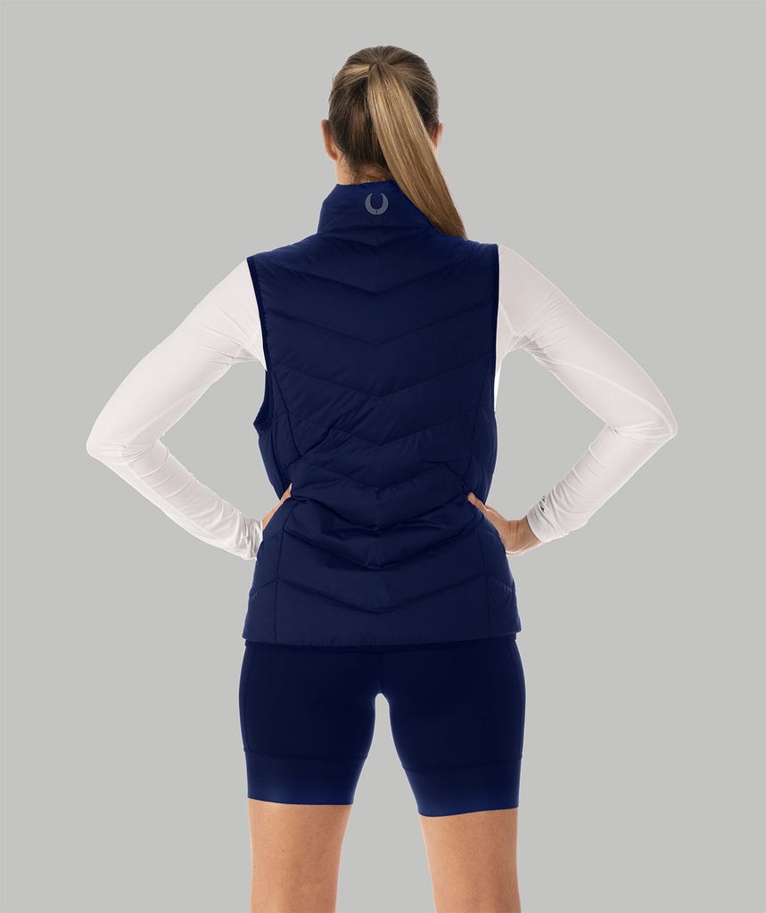 Women's OKC Riversport Cumulus Puffer Vest - Navy