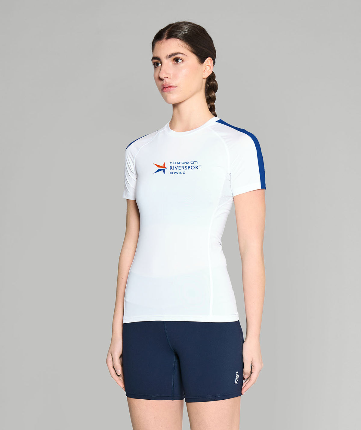 Women's OKC Riversport Base Layer SS - White
