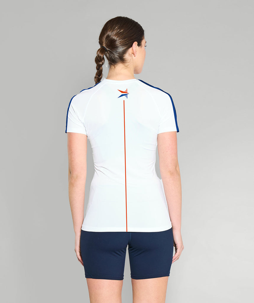 Women's OKC Riversport Base Layer SS - White