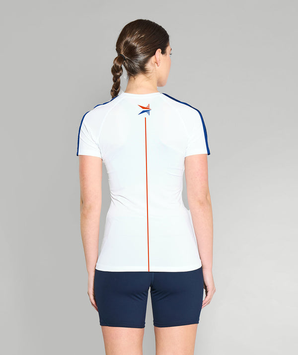 Women's OKC Riversport Base Layer SS - White