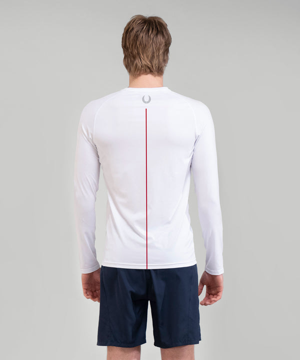Men's Olympia Area Rowing Base Layer LS - White