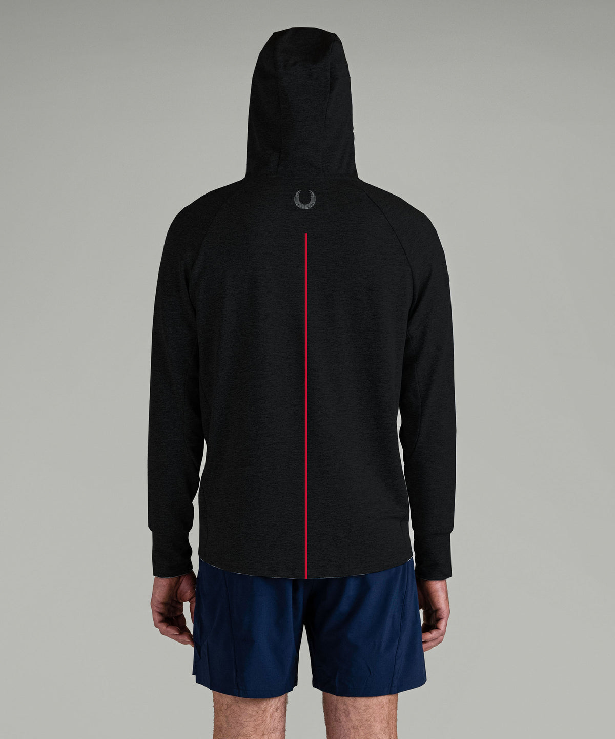 Men's Olympia Area Rowing Training Hoodie - Black