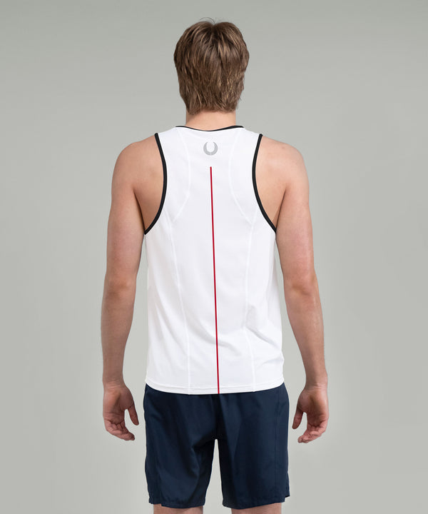 Men's Olympia Area Rowing Performance Tank - White