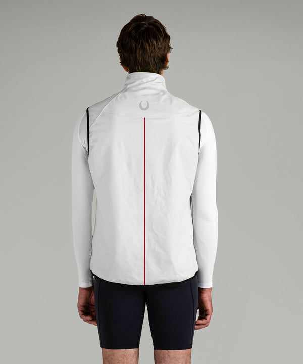 Men's Olympia Area Rowing Stratus Vest - White/Black