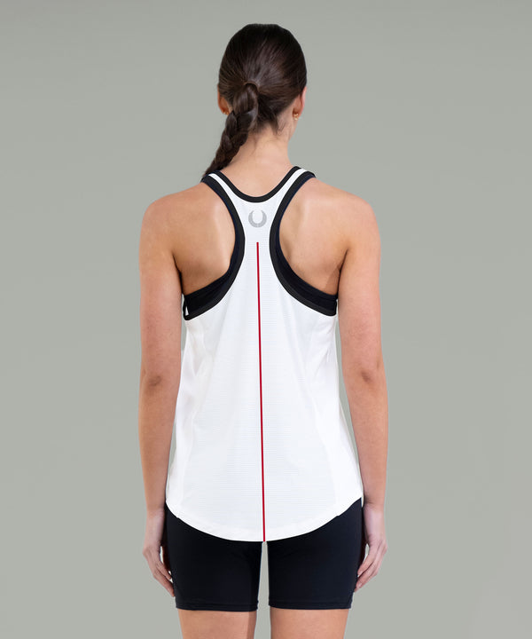 Women's Olympia Area Rowing Performance Tank - White