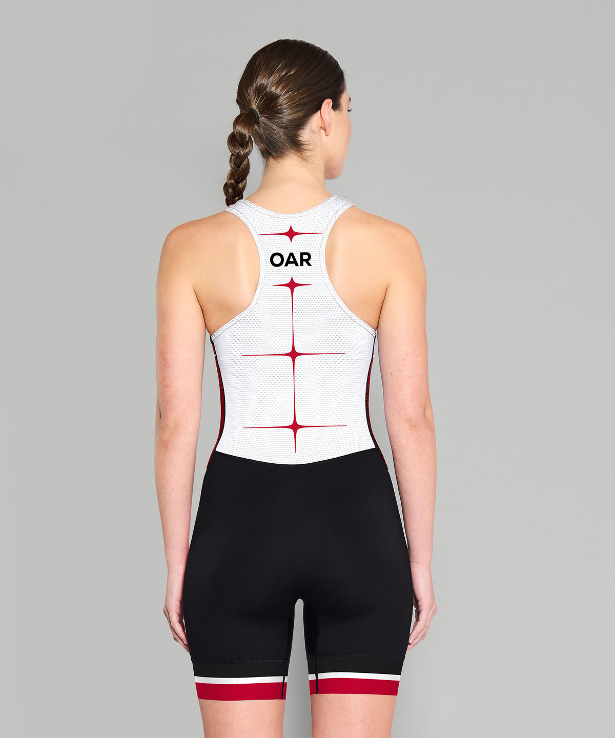 Women's Olympia Area Rowing Motion Pro Unisuit - White/Red