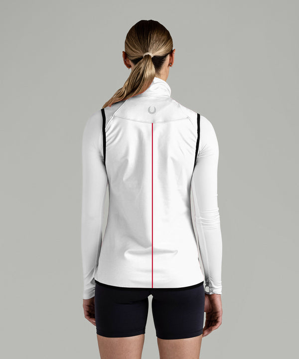 Women's Olympia Area Rowing Stratus Vest - White/Black