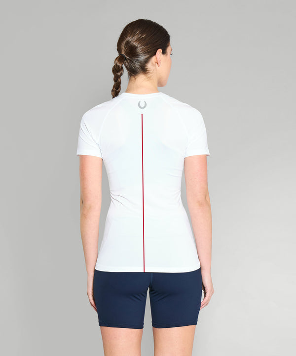Women's Olympia Area Rowing Base Layer SS - White
