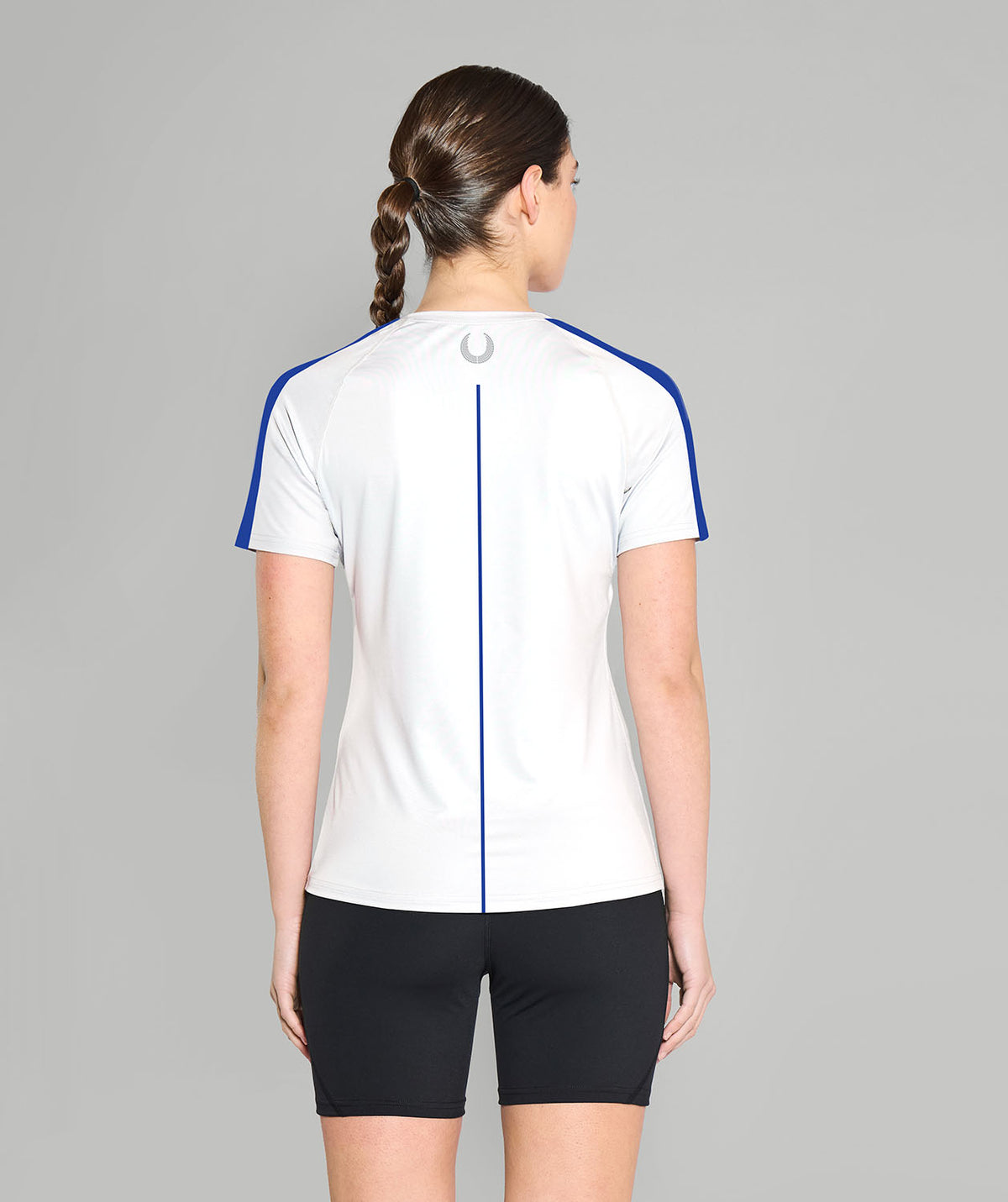Women's Palm Beach Training T-Shirt SS - White/Royal