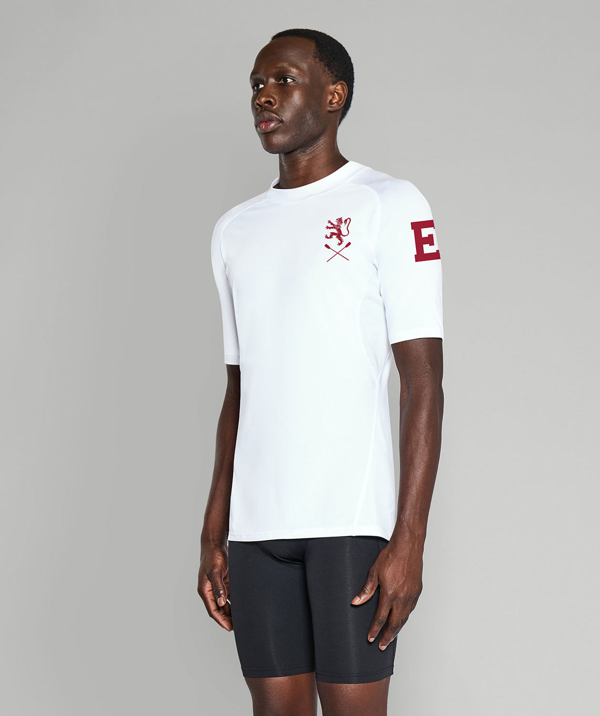 Men's Phillips Exeter Academy Performance T-Shirt SS - White/Red