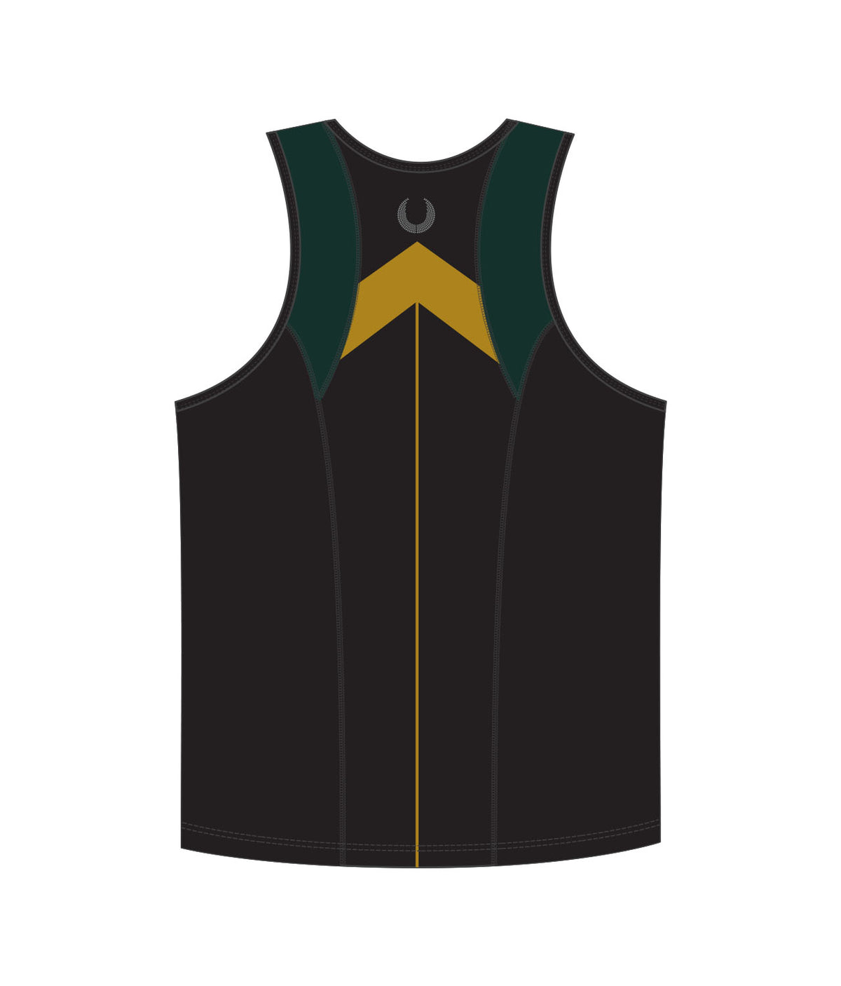 Men's Pocock Rowing Club Performance Tank - Black