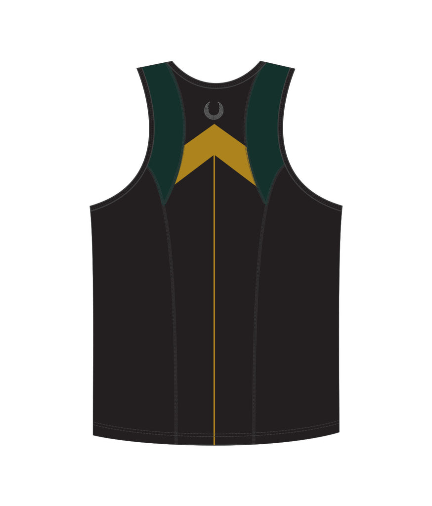 Men's Pocock Rowing Club Performance Tank - Black
