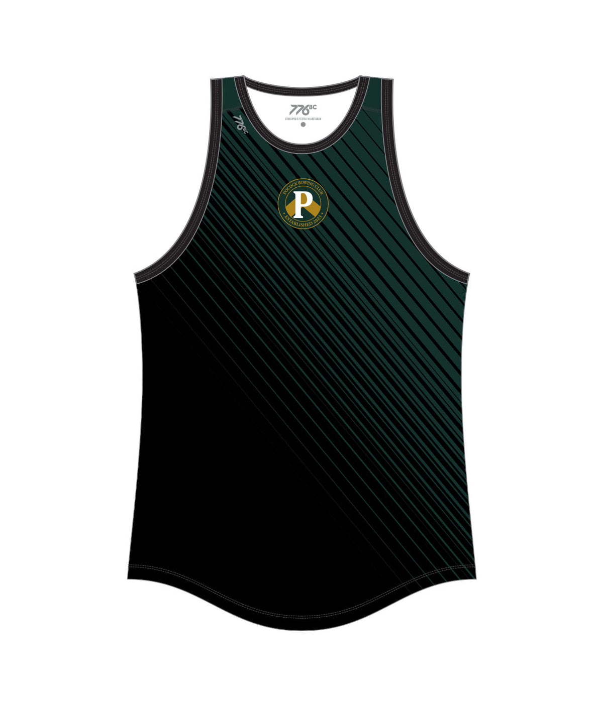 Women's Pocock Rowing Club Training Tank - Black