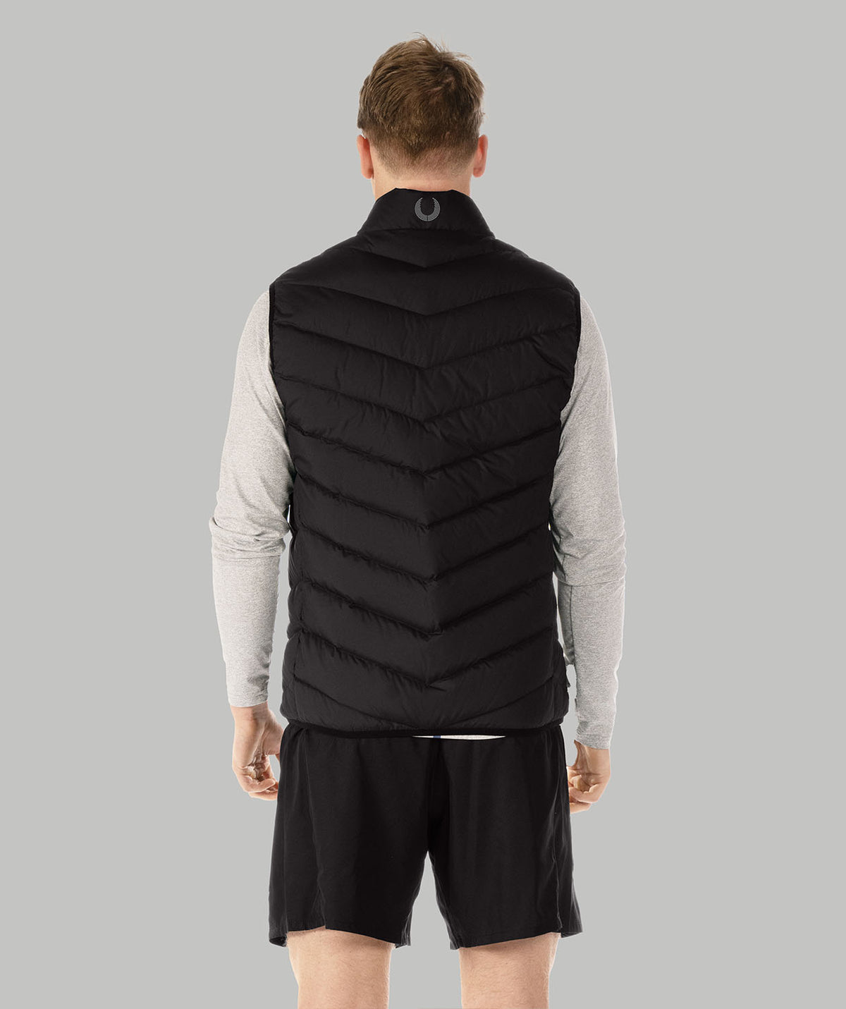 Men's Port Rowing Cumulus Puffer Vest - Black