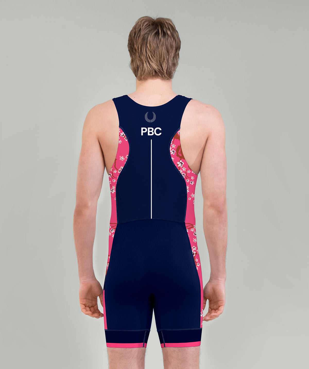 Men's Potomac Pro Unisuit - Navy/Pale Pink