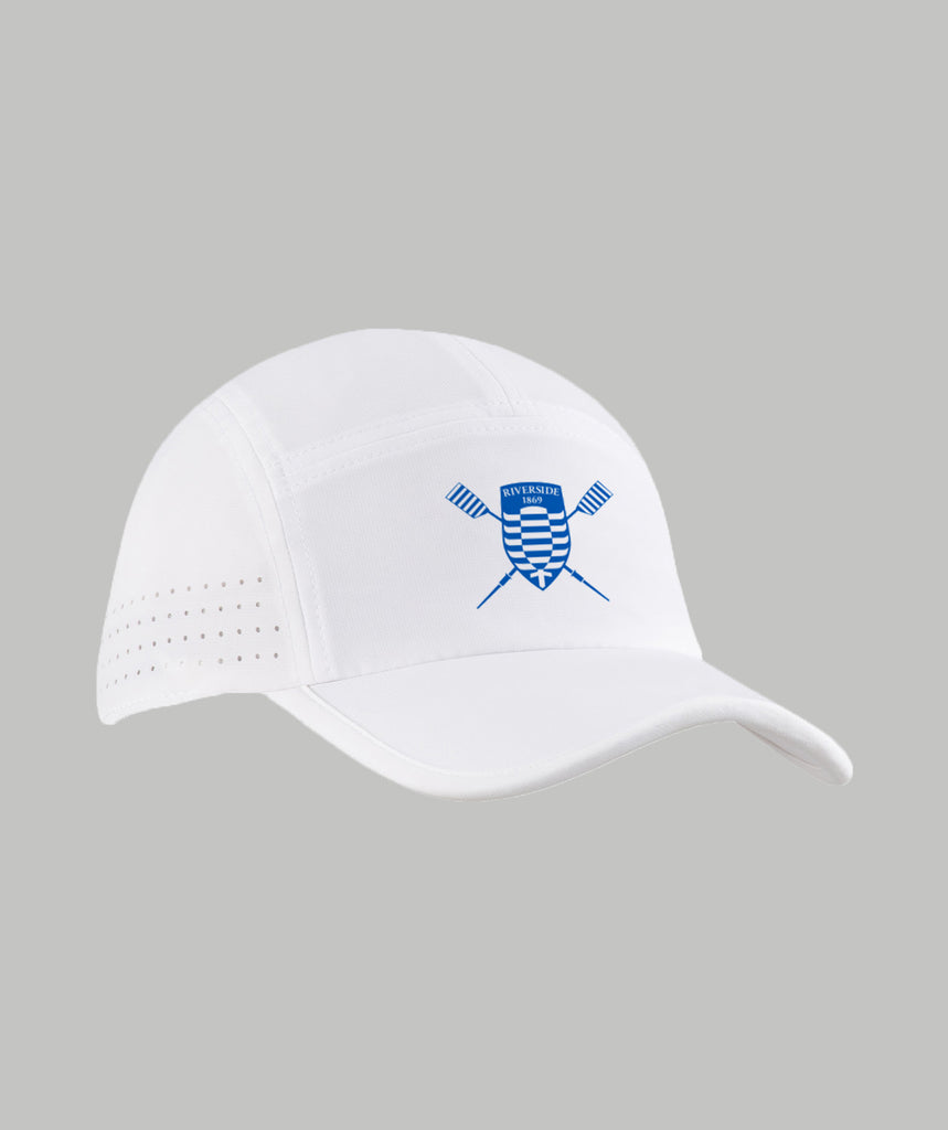 Unisex Riverside Boat Club Performance Cap - White/Blue