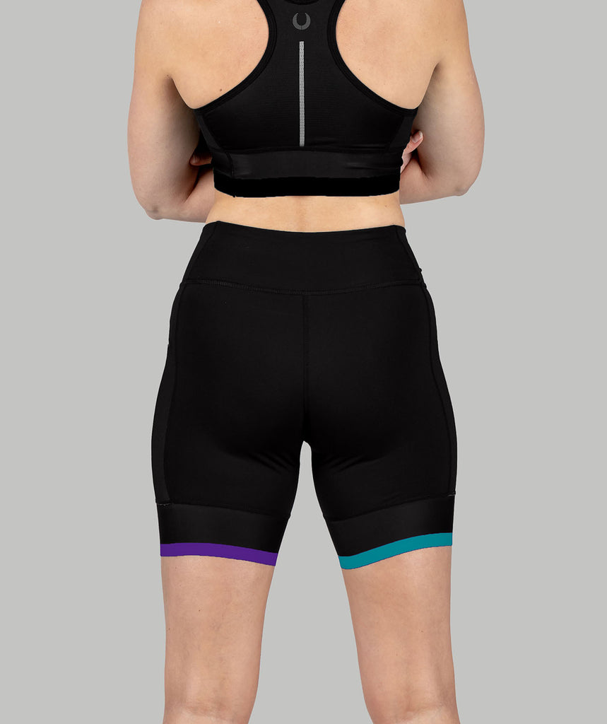 Women's Rochester Boat Club Pro Active Short - Black