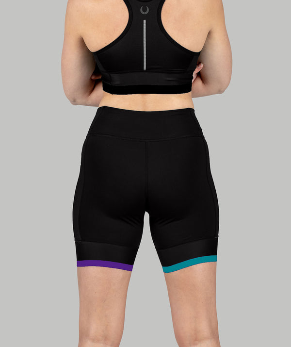 Women's Rochester Boat Club Pro Active Short - Black