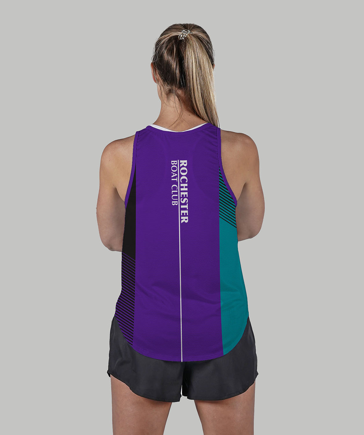 Women's Rochester Boat Club Training Tank - Purple/Teal