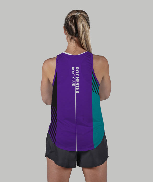 Women's Rochester Boat Club Training Tank - Purple/Teal