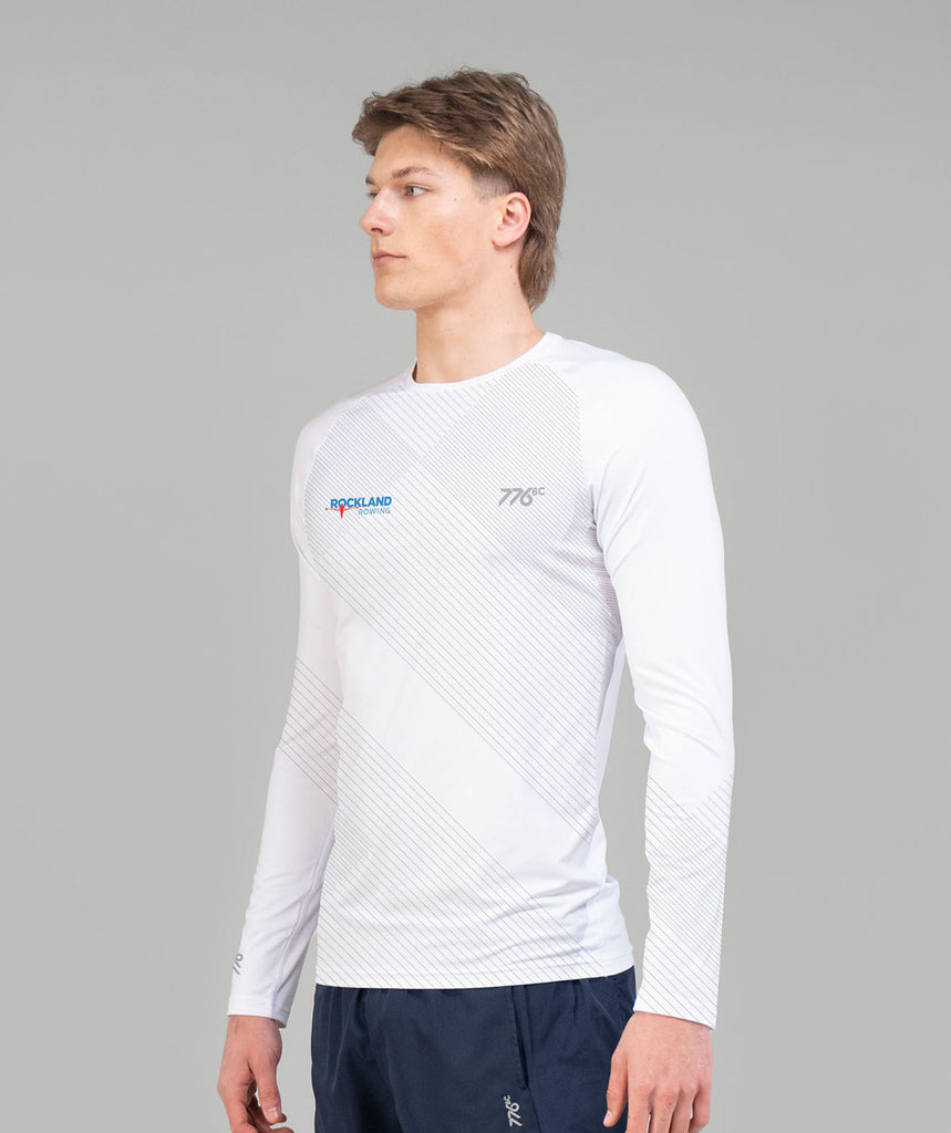 Men's Rockland Rowing Base Layer LS - White
