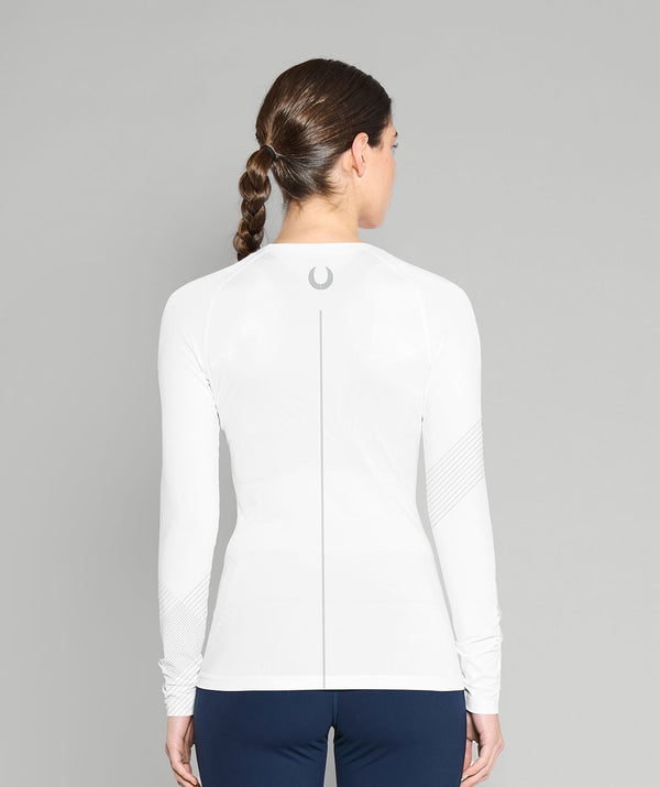 Women's Rockland Rowing Base Layer LS - White