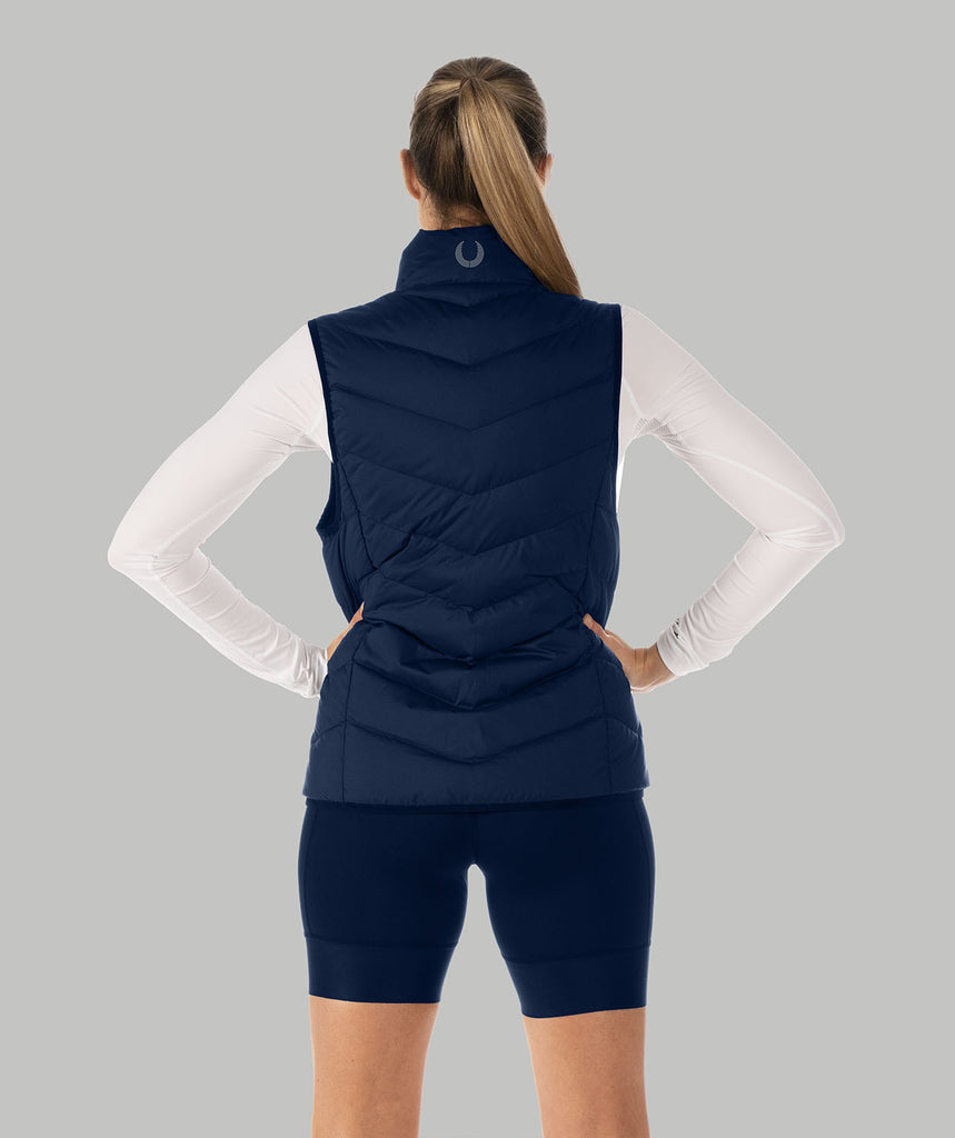 Women's Rockland Rowing Cumulus Puffer Vest - Navy