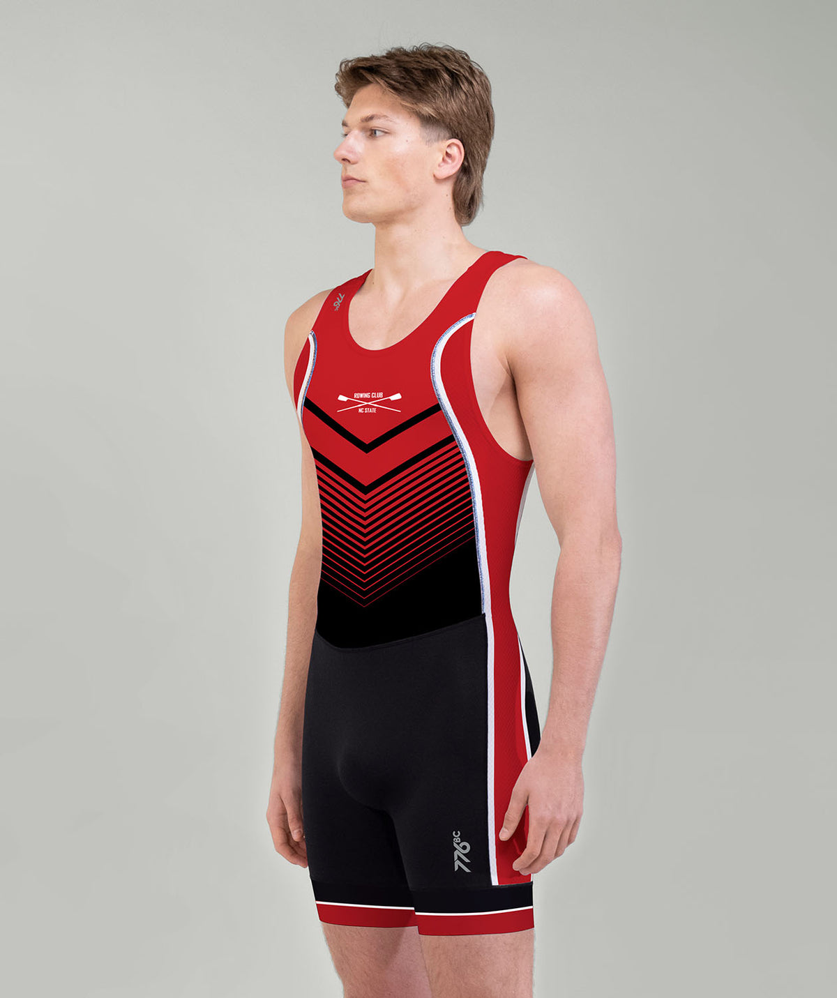 Men's NC State Pro Unisuit - Red/Black