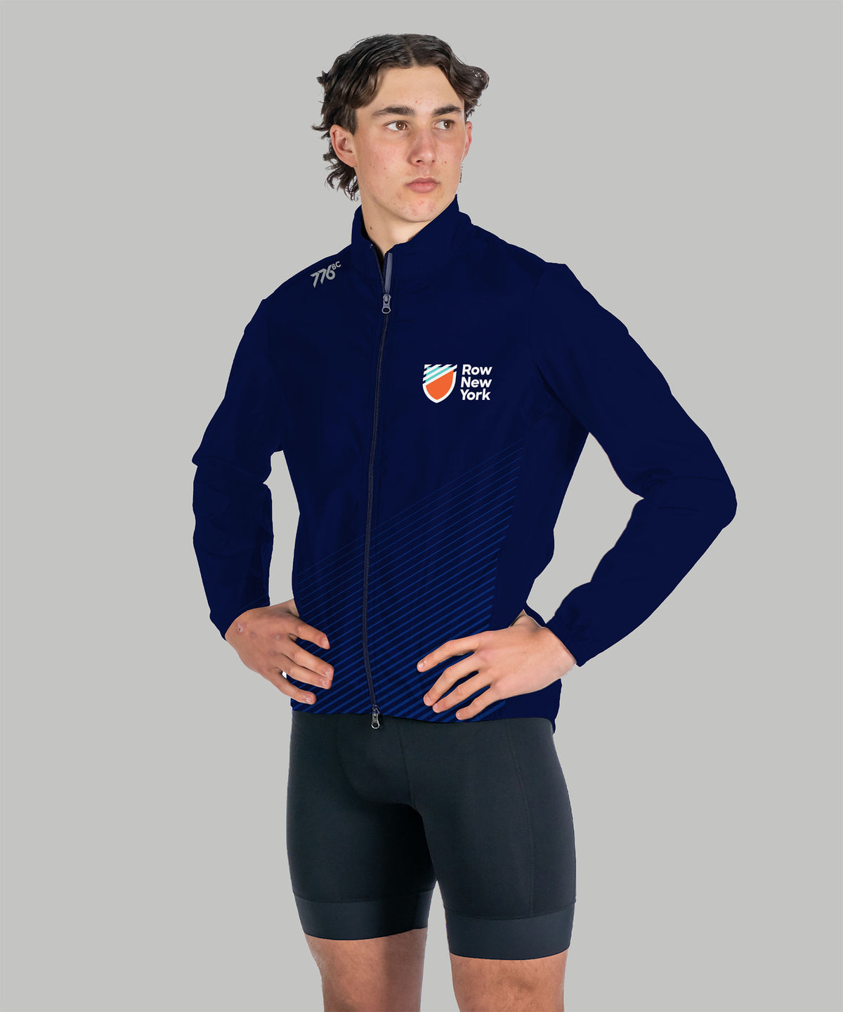 Men's Row New York Cirrostratus Wind Jacket - Navy
