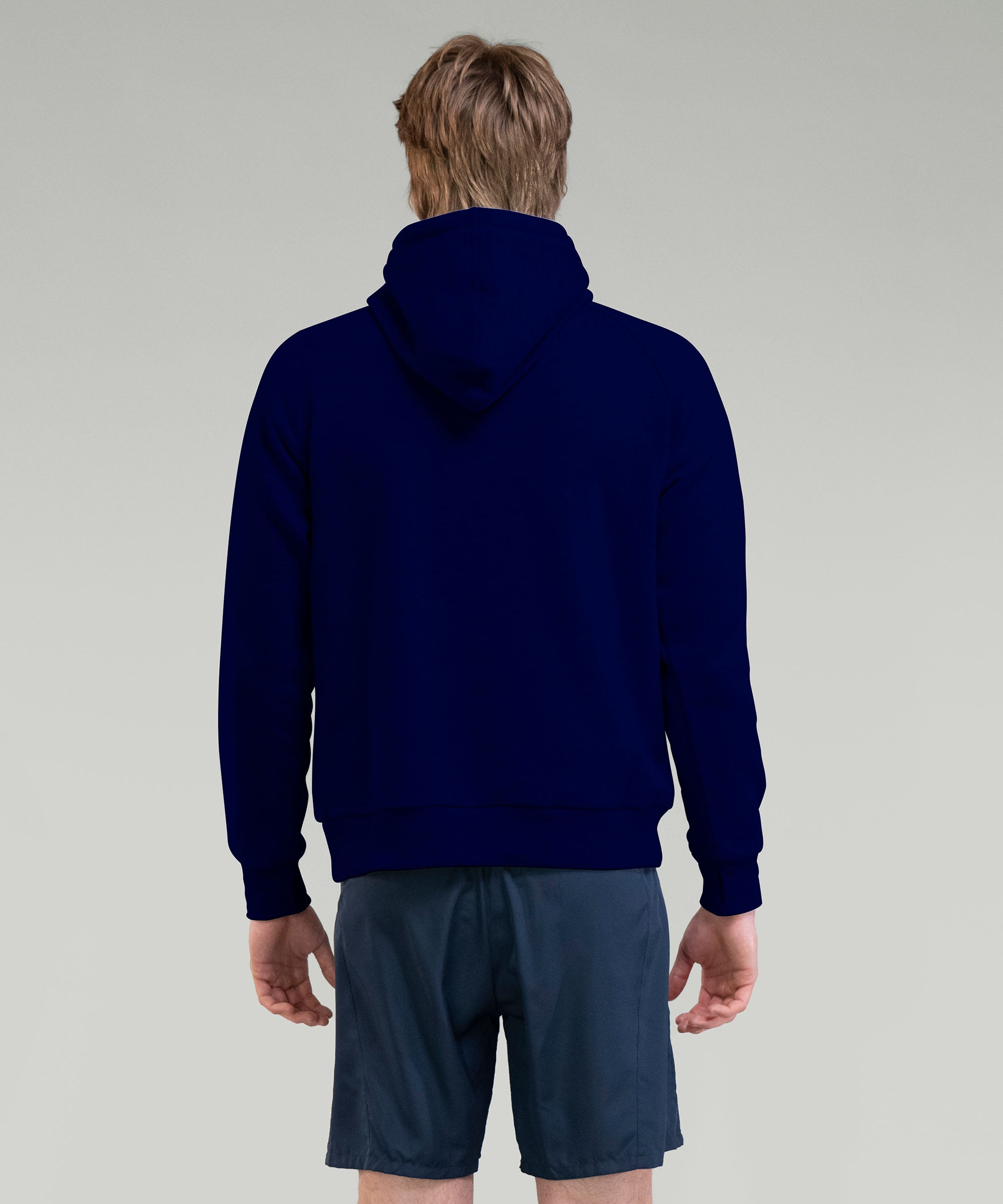 Unisex Row New York Pop Over Hoodie - Navy