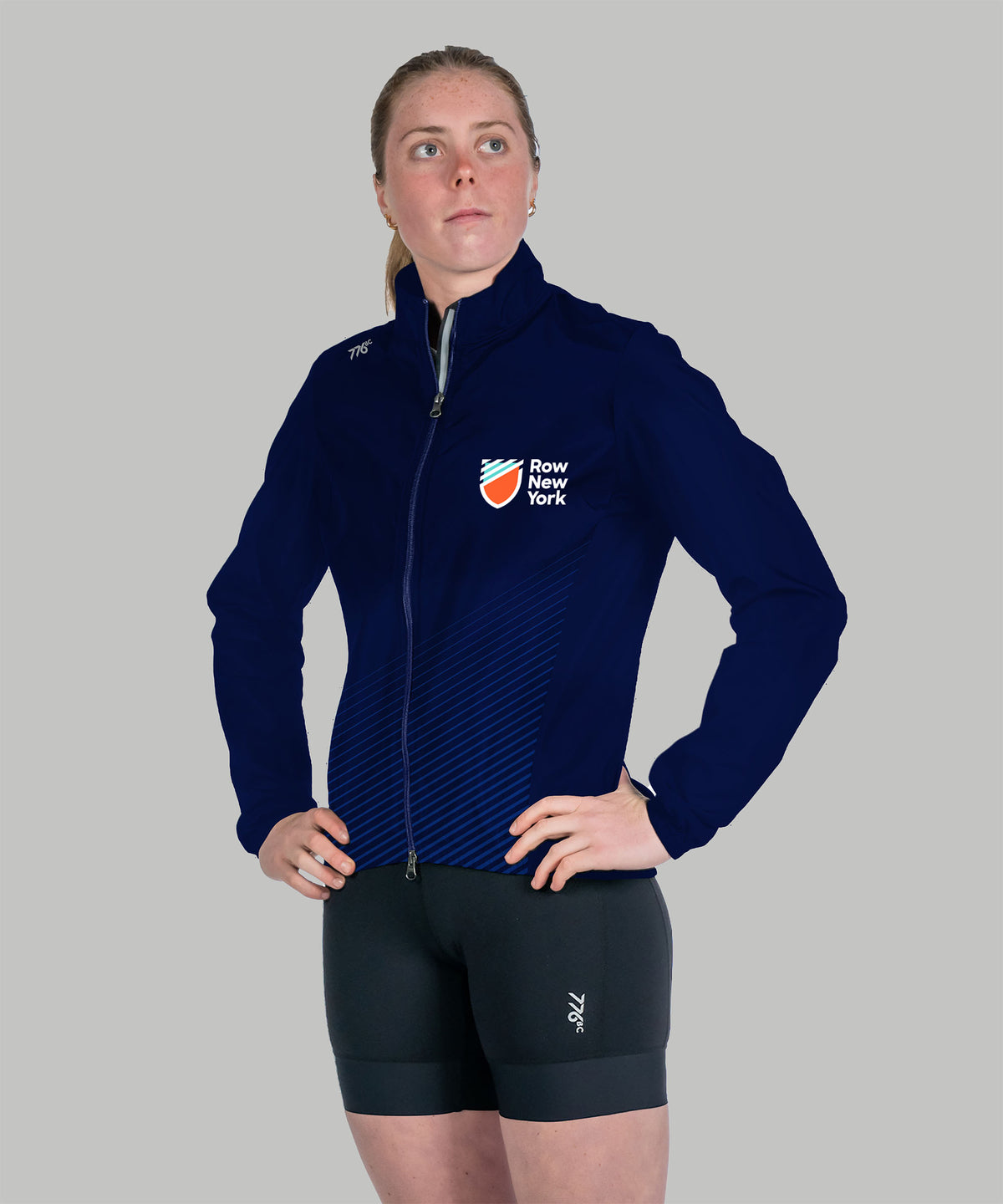 Women's Row New York Cirrostratus Wind Jacket - Navy