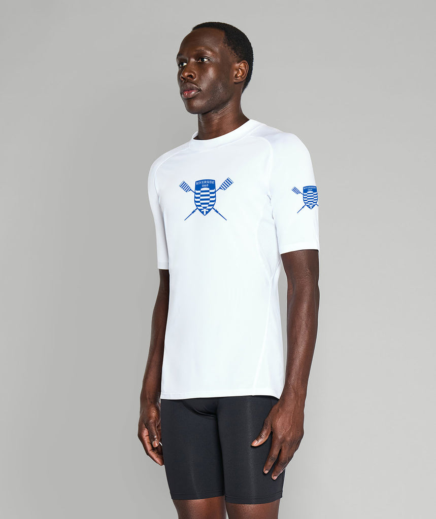 Men's Riverside Juniors Base Layer SS - White